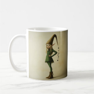 Taza De Café Elfo del bosque encantado