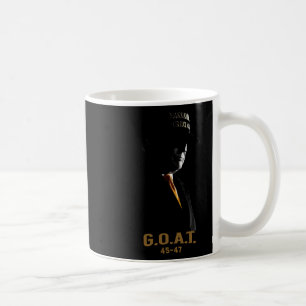 Taza De Café Elige A La Cabra Donald Trump 2024 45 47 Silhouett