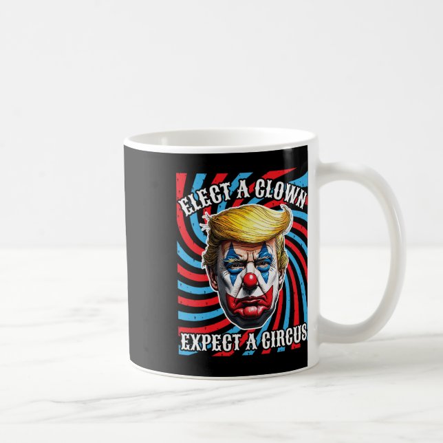 Taza De Café Elige A Un Payaso Esperar Un Circo (Derecha)