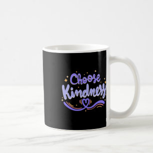 Taza De Café Elige amabilidad Lindo Sé amable Inspirador Autism