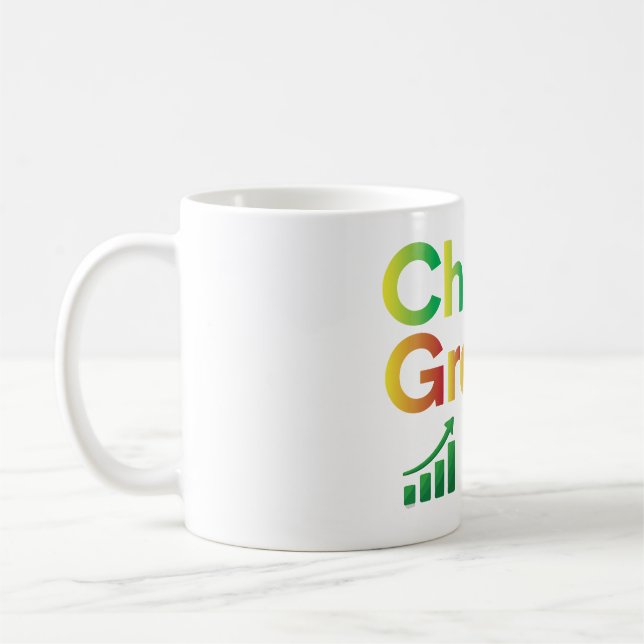 Taza De Café Elige Crecimiento (Izquierda)