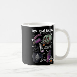 Taza De Café Elige el gracioso trago de tu veneno Potion's Happ