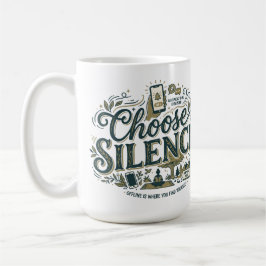 Taza De Café Elige el Silencio