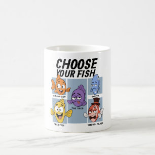 Taza De Café Elige Tu Pez Payaso Pez
