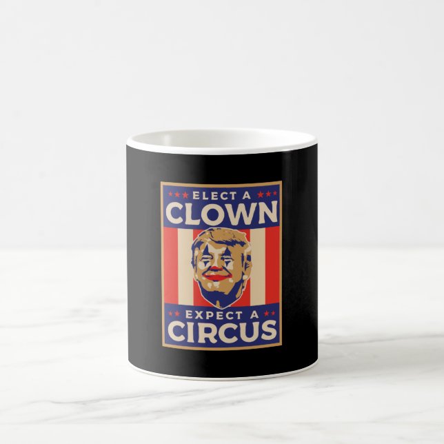 Taza De Café Elige un payaso espera un circo (Centro)