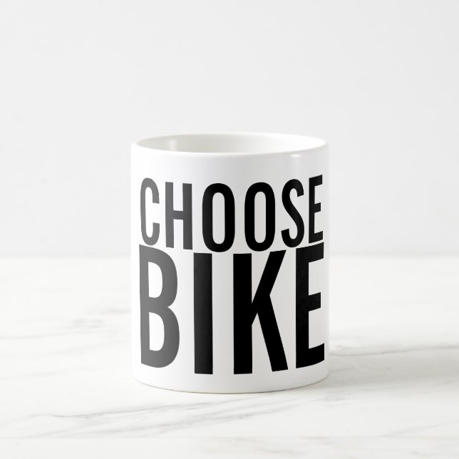 TAZA DE CAFÉ ELIJA LA BICI (Centro)