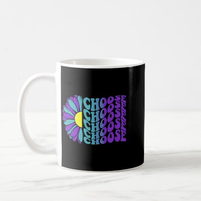 Taza De Café Elija Prevención Suower (Izquierda)