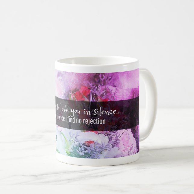 Taza De Café Elijo amarte: Cita romántica de amor (Anverso derecho)
