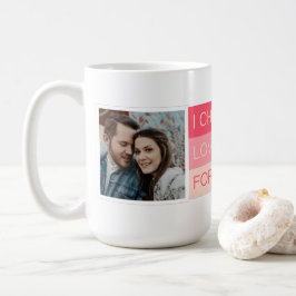 Taza De Café Elijo amarte por siempre Personalizado de fotos
