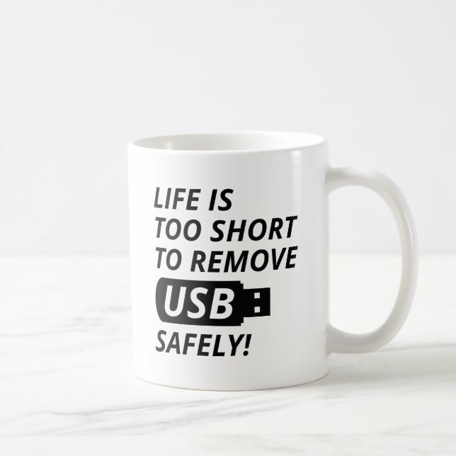 Taza De Café Eliminar USB de forma segura (Derecha)