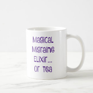 Taza De Café Elixir mágico de la jaqueca…. té