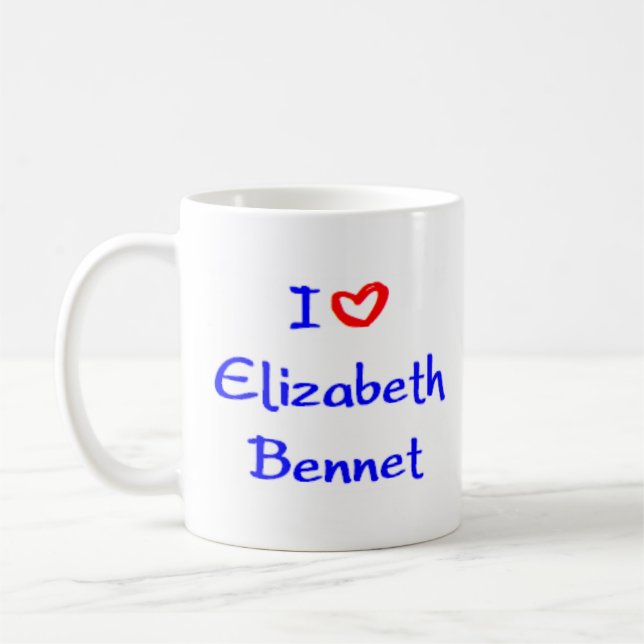 Taza De Café elizabeth bennet (Izquierda)