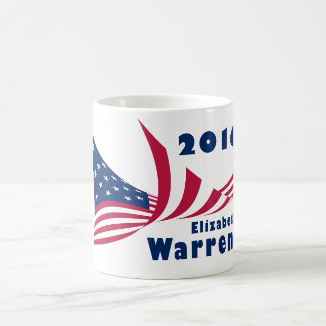 Taza De Café Elizabeth Warren 2016 (Centro)