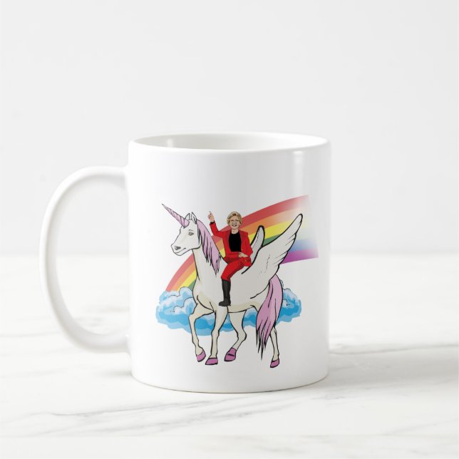 Taza De Café Elizabeth Warren Mágica (Izquierda)