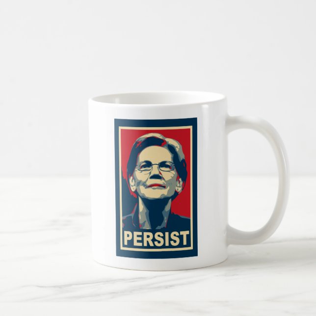 Taza De Café elizabeth warren persista (Derecha)