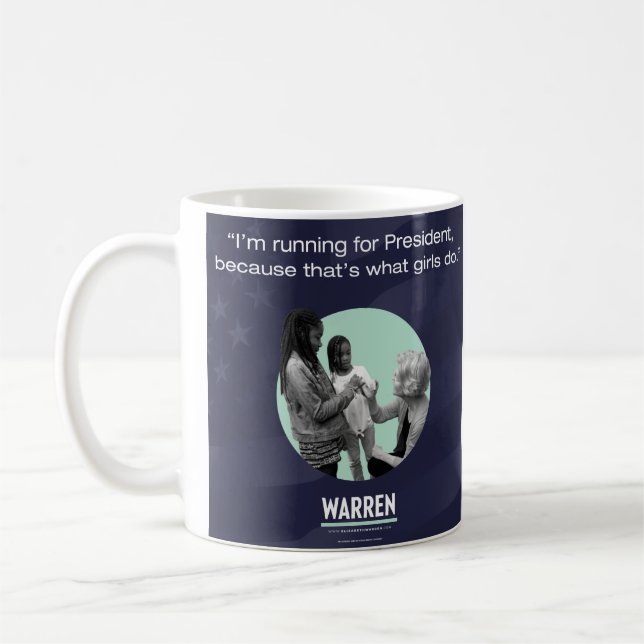 Taza De Café Elizabeth Warren - porque eso es lo que lo hacen (Izquierda)
