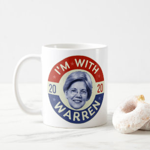 Taza De Café Elizabeth Warren Presidente 2020 Demócrata Pic Ret