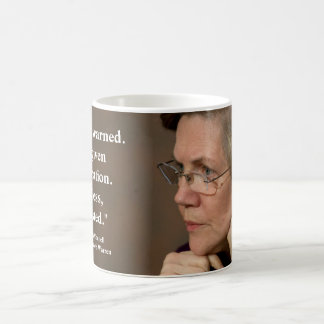 Taza De Café Elizabeth Warren - sin embargo, ella persistió