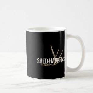 Taza De Café Elk Hunter Shed Sucede En La Cacería Graciosa De C