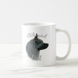 Taza De Café Elkhound Dad noruego 2