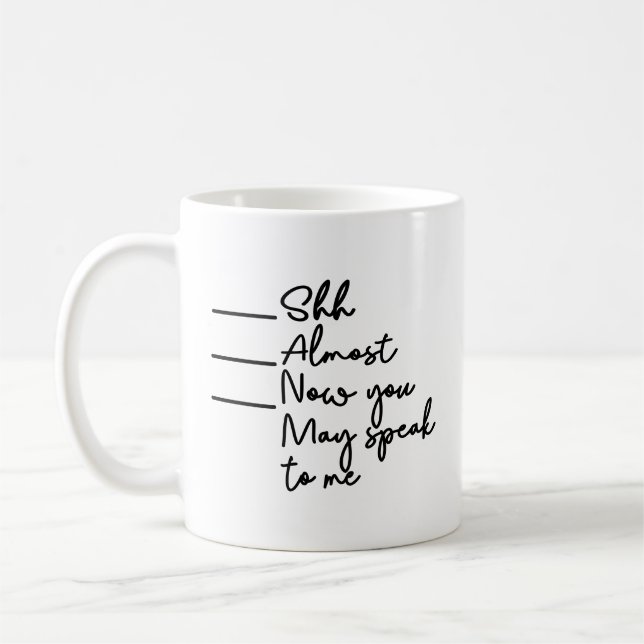 Taza De Café Ella Casi Ahora Puedes Hablar Conmigo (Izquierda)