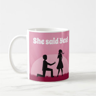 Taza De Café ¡Ella dijo que sí!