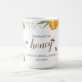 Taza De Café Ella Encontró su Ducha de Novia de Miel