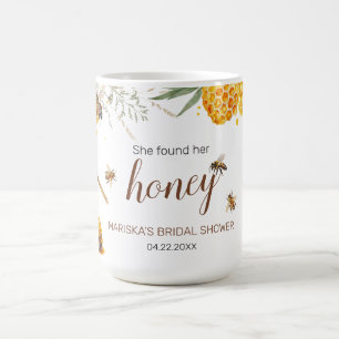 Taza De Café Ella Encontró su Ducha de Novia de Miel