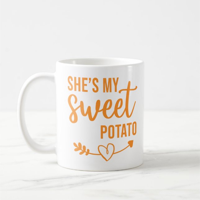 Taza De Café Ella es mi batata (Izquierda)