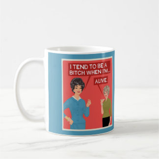Taza De Café Ella es un poco gorda, cuando está viva