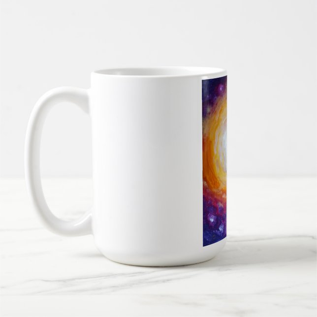Taza De Café Ella está mirando las estrellas (Izquierda)