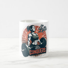 Taza De Café Ella Levanta, Ella conquista