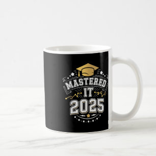 Taza De Café Ella lo dominó 2025 Grado de Maestría Graduación G