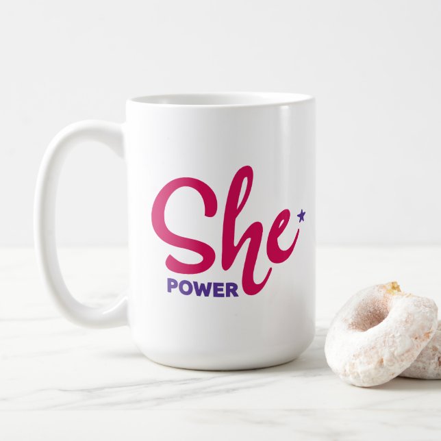 Taza De Café Ella Power Mug (Con donut)