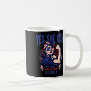 Taza De Café Ella Puede Harris Por La Presidencia 2024