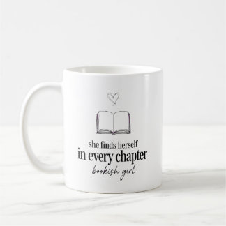 Taza De Café Ella se encuentra en cada capítulo Bookish Open Bo
