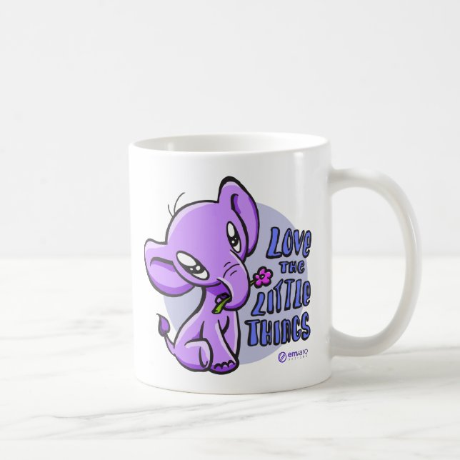 Taza De Café Elli: Ame las pequeñas cosas (Derecha)