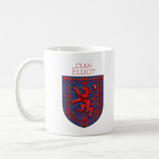 Taza De Café Elliot Tartan Scottish Plaid Lion Rampant