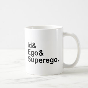 Taza De Café Ello Yo Superyó   Tres Partes de la Psique