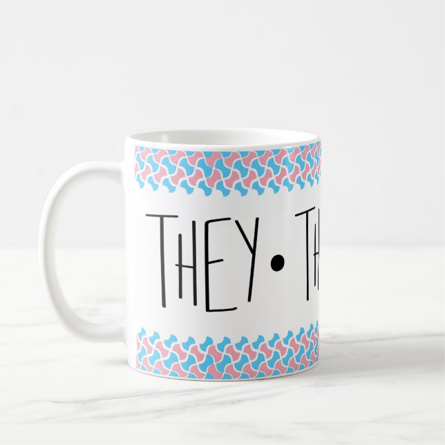 Taza De Café Ellos/Ellos/Sus Pronunciados (Izquierda)