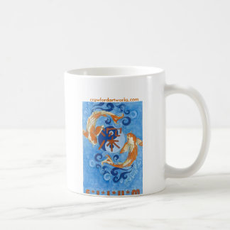 Taza De Café Ellum profundo Koi