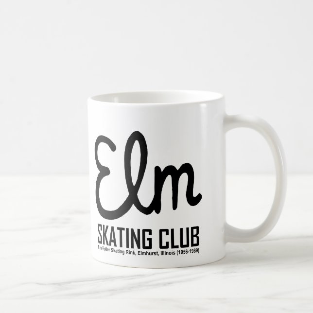 Taza De Café Elm Skating Club, Elmhurst, Illinois (Derecha)