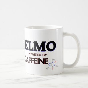Taza De Café Elmo accionó por el cafeína