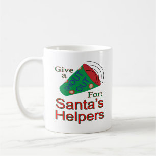 Taza De Café Elogio para los Ayudantes de Santa