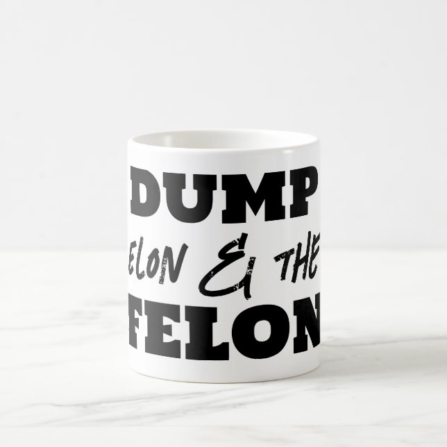 Taza De Café Elon y el Felon, un tonto divertido (Centro)