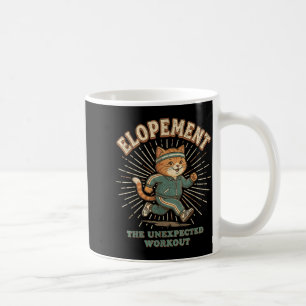 Taza De Café Elopement de gato de neurodiversidad del autismo l
