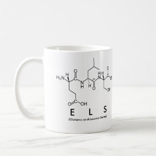 Taza De Café Els peptide name mug