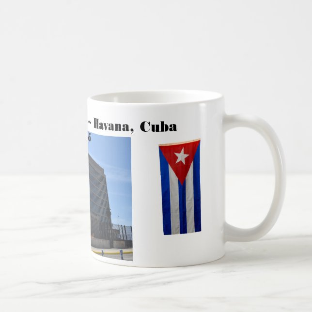 Taza De Café Embajada de Estados Unidos en Cuba 2015 (Derecha)