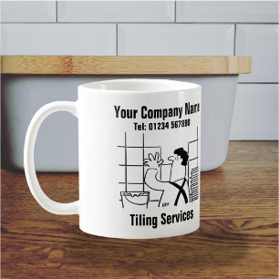 Taza De Café Embaldosado de Cocinas y Baños. Servicios de Embal