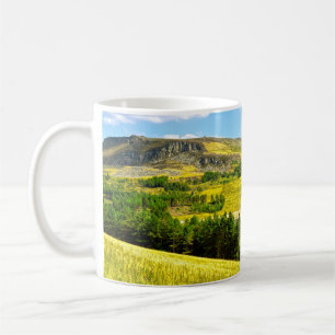 Taza De Café Embalse de Dovestone en verano Mug sol